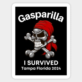 Gasparilla - I Survived Sticker